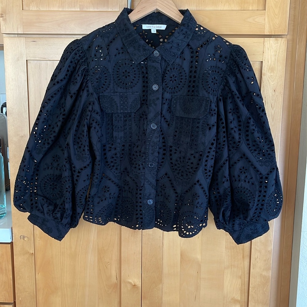 Love The Label eyelet blouse